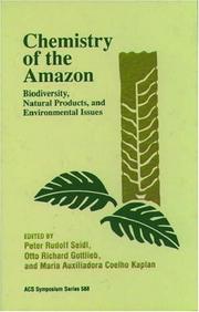 Chemistry of the Amazon by International Symposium on Chemistry and the Amazon (1st 1993 Amazonas, Brazil)