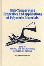 Cover of: High-temperature properties and applications of polymeric materials