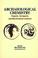 Cover of: Archaeological Chemistry
