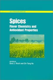 Cover of: Spices: flavor chemistry and antioxidant properties