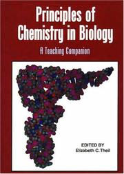 Cover of: Principles of chemistry in biology: a teaching companion