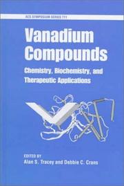 Cover of: Vanadium compounds: chemistry, biochemistry, and therapeutic applications