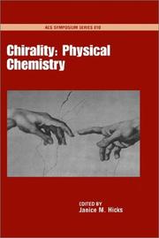 Cover of: The Physical Chemistry of Chirality