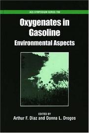 Cover of: Oxygenates in Gasoline: Environmental Aspects (Acs Symposium Series)