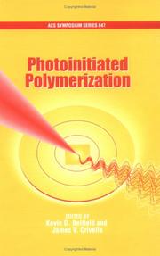 Cover of: Photoinitiated Polymerization (Acs Symposium Series) by 