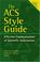 Cover of: The ACS Style Guide