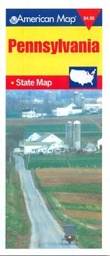Cover of: American Map Pennsylvania