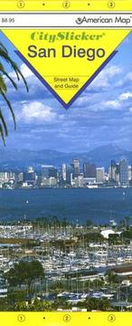 Cover of: City Slicker San Diego by American Map Corporation