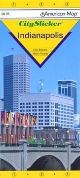 Cover of: City Slicker Downtown Indianapolis (City Slicker) by American Map Corporation, American Map Corporation