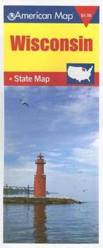 Cover of: American Map Wisconsin State Travel by American Map Corp