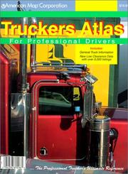 Cover of: 2001 Truckers Atlas for Professional Drivers (Truckers Atlas for Professional Drivers, 2001)