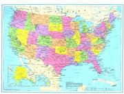 Cover of: Map of the World/Map of United States | 