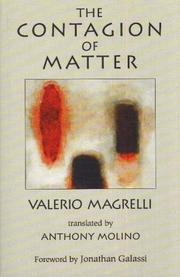 Cover of: The contagion of matter by Valerio Magrelli