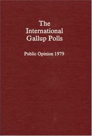 Cover of: The international Gallup polls, public opinion 1979