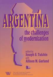Cover of: Argentina: the challenges of modernization