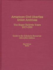 American Civil Liberties Union archives by Ben Primer