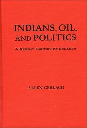 Cover of: Indians, oil, and politics by Allen Gerlach