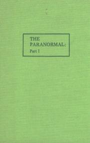 Cover of: The paranormal