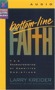 Cover of: Bottom Line Faith by 