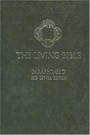 Cover of: Living Bible red-letter with green hardcover (Living Bible, The)