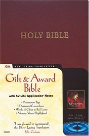 Cover of: Holy Bible: New Living Translation : Burgundy Imitation Leather, Personal Gift and Reference Edition : With 300 Life Application Notes