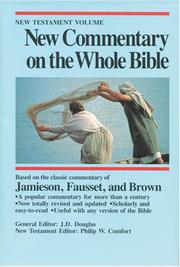 Cover of: New Commentary on the Whole Bible: New Testament Volume