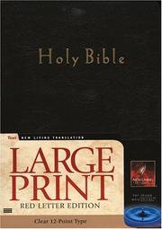 Cover of: Holy Bible: New Living Translation, Black