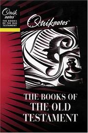 Cover of: The books of the Old Testament