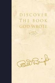 Cover of: Discover the Book God Wrote by Bill Bright