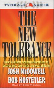 Cover of: The New Tolerance