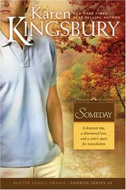Cover of: Someday (Sunrise) by Karen Kingsbury