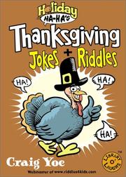 Cover of: Thanksgiving jokes + riddles