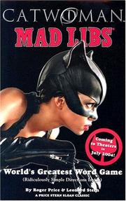 Cover of: Catwoman Mad Libs by Roger Price, Leonard Stern, Larry Sloan
