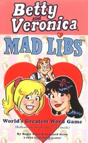 Cover of: Betty and Veronica Mad Libs