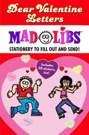 Cover of: Dear Valentine Letters Mad Libs
