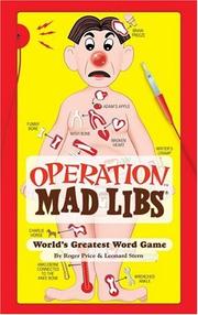 Cover of: Operation Mad Libs