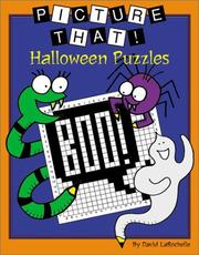 Cover of: Picture That! Halloween Puzzles