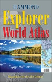 Cover of: Hammond Explorer World Atlas by Hammond World Atlas Corporation