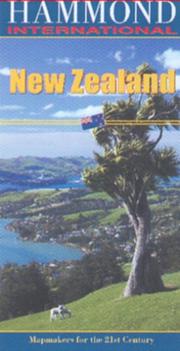 Cover of: New Zealand Hammond International Map by Hammond Incorporated.