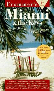 Cover of: Frommer's Miami & the Keys (Frommer's Miami and the Keys)