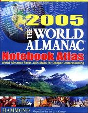 Cover of: The World Almanac 2005 Notebook Atlas: World Almanac Facts Join Maps for Deeper Understanding (World Almamac)