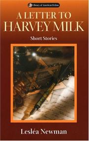 Cover of: A letter to Harvey Milk: short stories