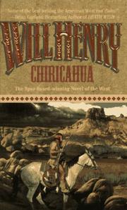 Chiricahua by Will Henry