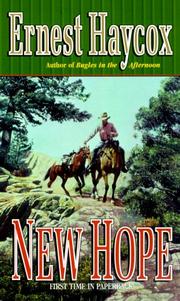 Cover of: New Hope by Ernest Haycox