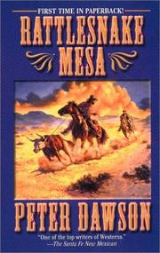 Cover of: Rattlesnake Mesa (Leisure Western) by Dawson, Peter