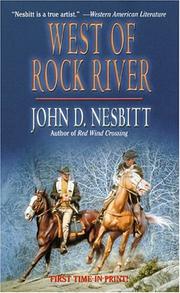 Cover of: West of Rock River. by John D. Nesbitt