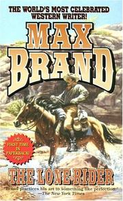 Cover of: The Lone Rider