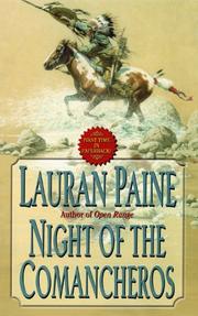 Cover of: Night of the Comancheros by Lauran Paine