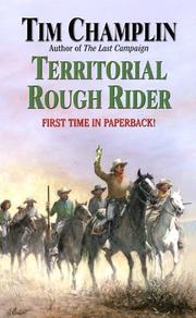 Cover of: Territorial Rough Rider