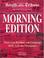 Cover of: Morning Edition